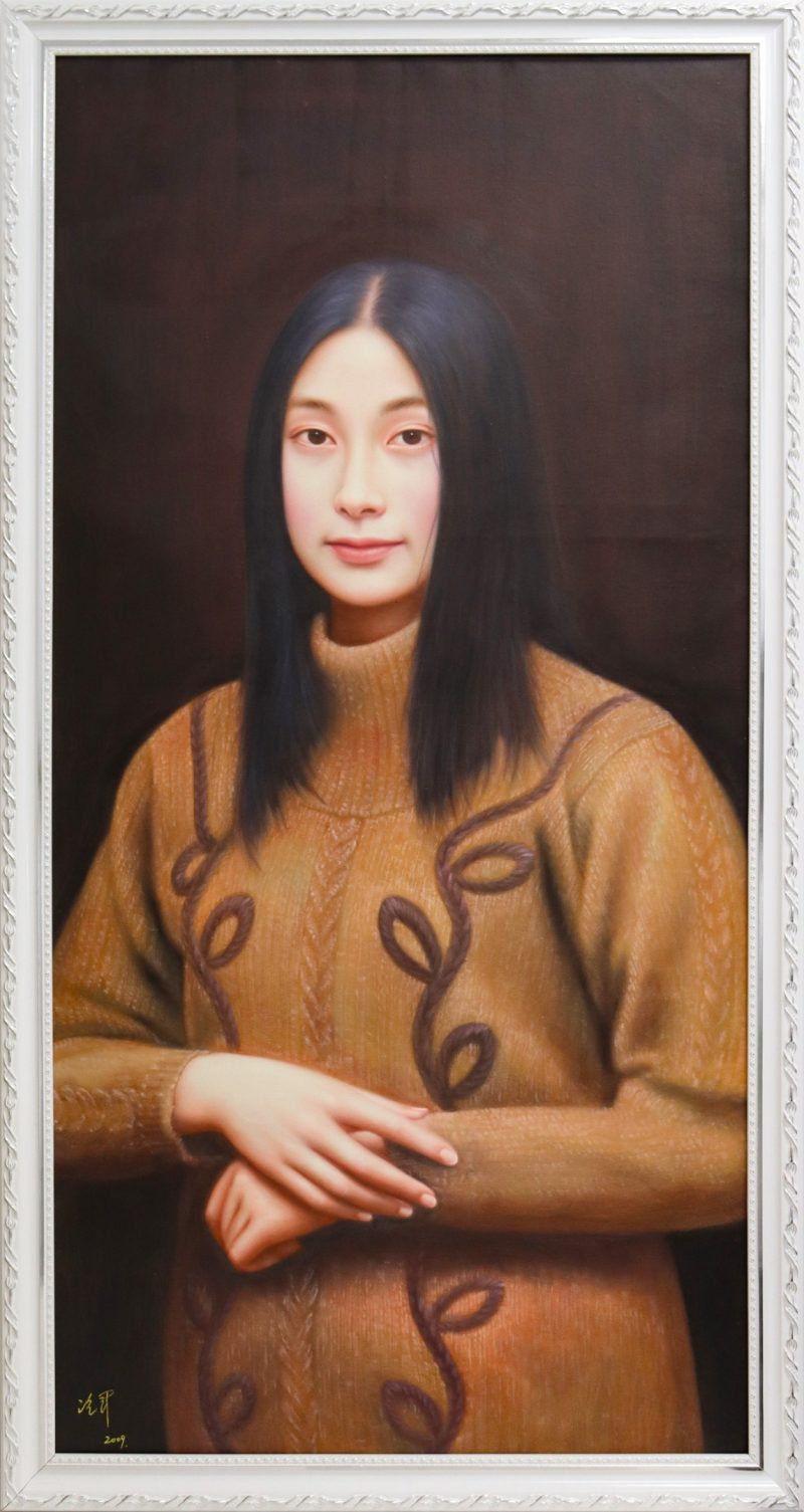 冷军《少女的微笑》